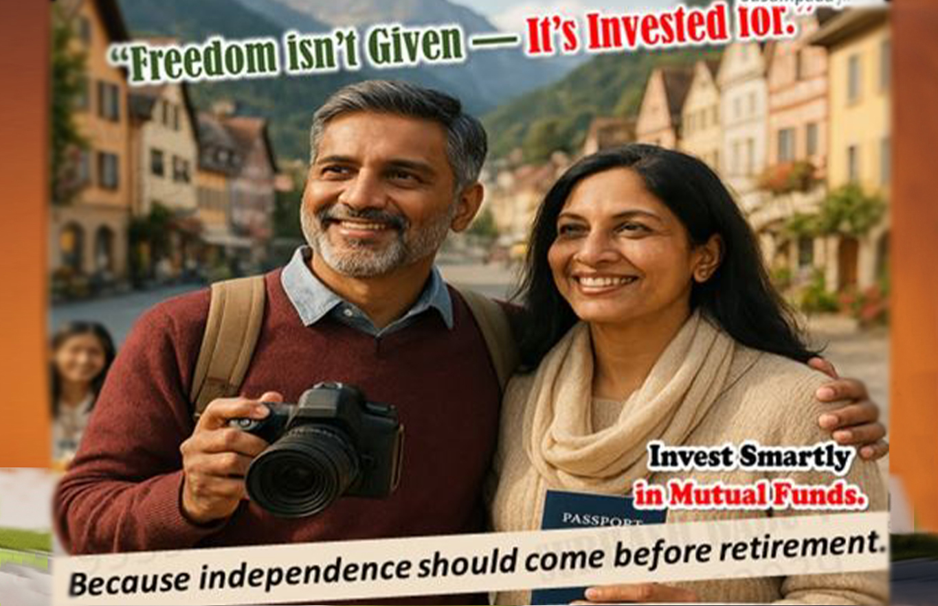 Freedom Isn’t Given — It’s Invested: The Power of Mutual Funds for Retirement